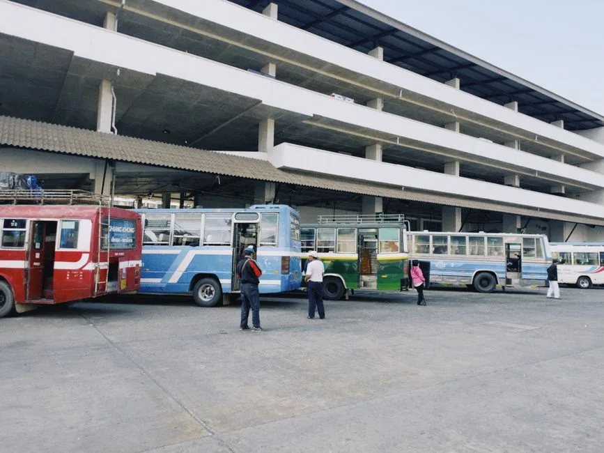 Krabi Bus Estación, Thailand