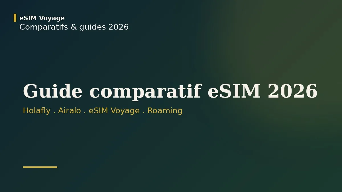 Comparativa eSIM viajes 2026: guía completa para elegir y ahorrar